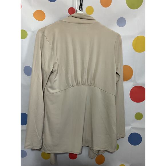 NEW 2PC Susan Graver Twinset Size XXS Beige - Picture 13 of 13